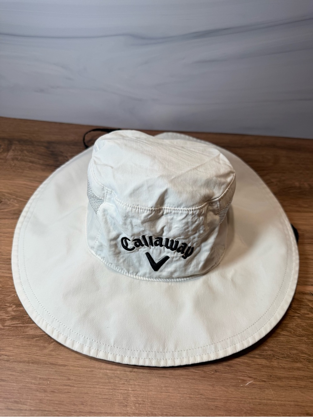 Callaway Golf Sun Hat Unisex L/XL Khaki Wide Brim Performance